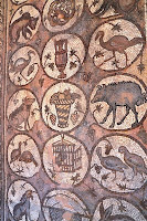 Mosaics at Petra Church