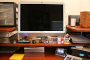 . desk top ~ this is where I blog. And when answering emails, . (desk top)