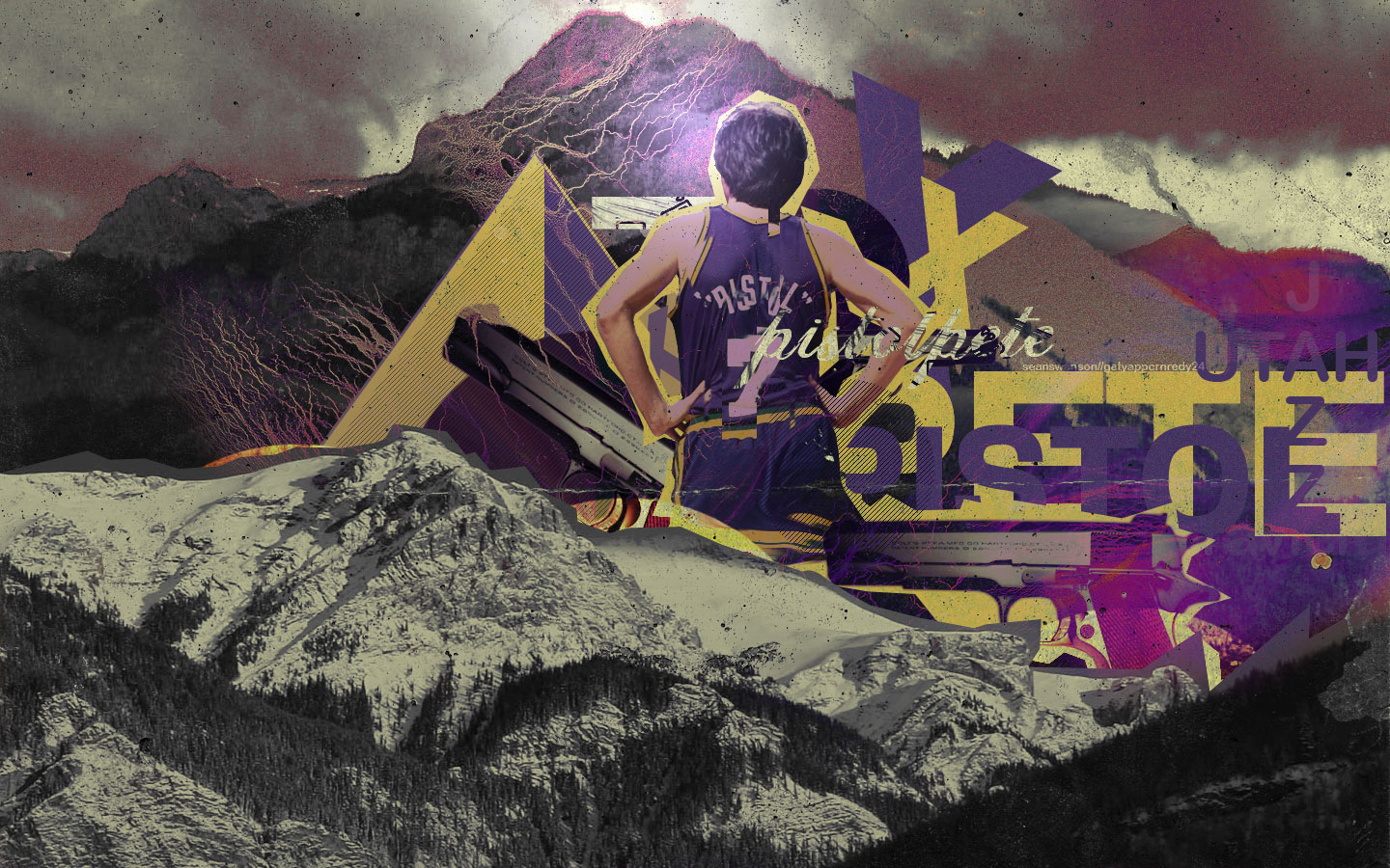 Top NBA Wallpapers: Pete Maravich Wallpaper