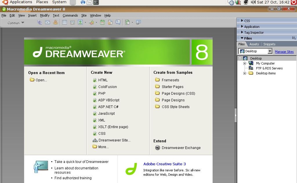 download tutorial macromedia dreamweaver 8