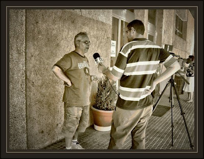 vilafranca del penedes-ernest descals-entrevista-television-primeros premios-pintura
