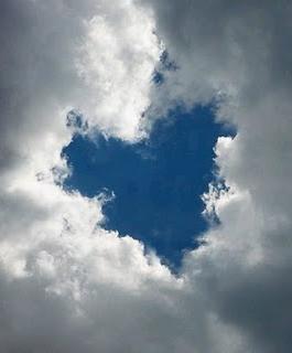 Corazón de nubes