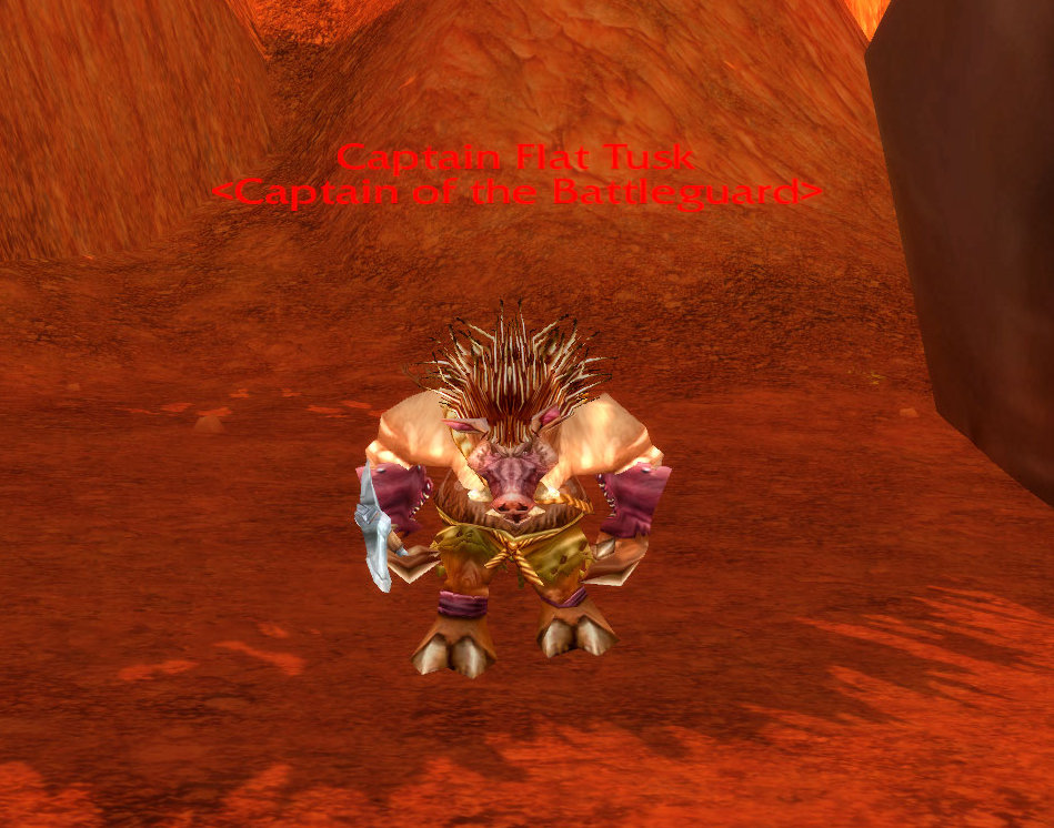 Glimpses of Azeroth Terror of Durotar Captain Flat Tusk