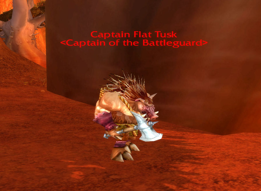 Glimpses of Azeroth Terror of Durotar Captain Flat Tusk