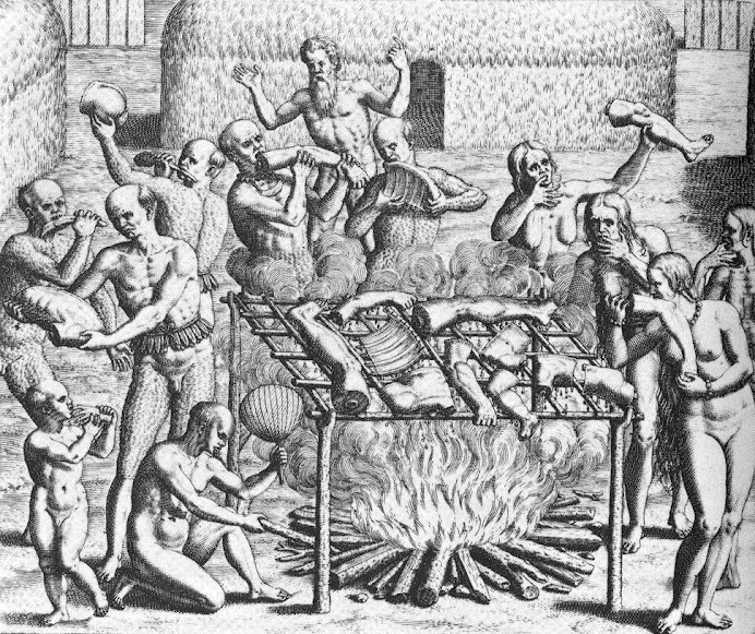 Cannibal feast