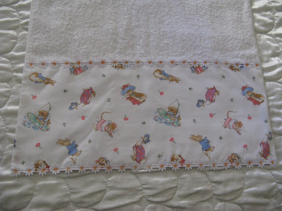Asciugamano Beatrix Potter ..lato sotto