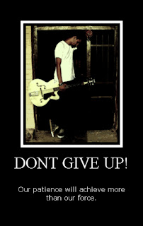 Motivational Wallpaper on Patience: Don't Give up original wallpaper by Arshi