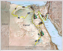 Route through Egypt