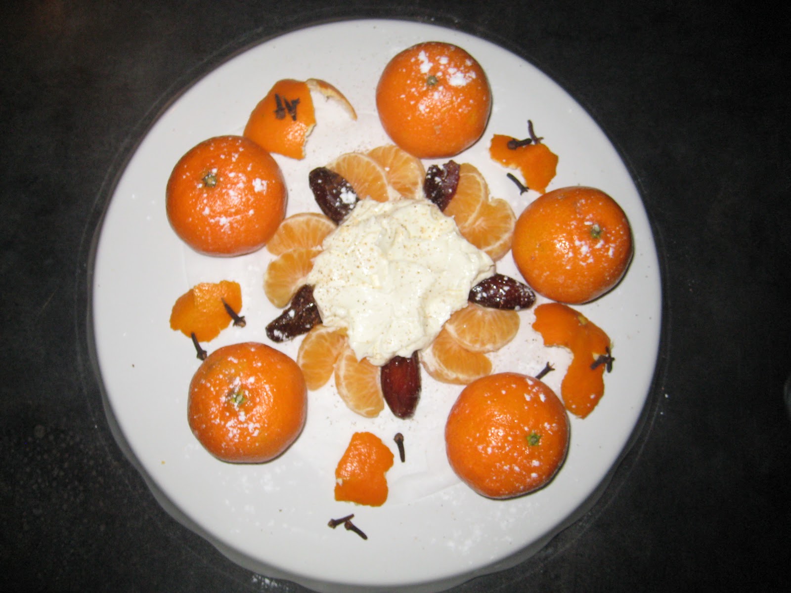 AIDAN LARSON Seasonal SundayClementines with Dates & Sugared, Spiced