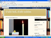 D'allò bell, d'allò sublim