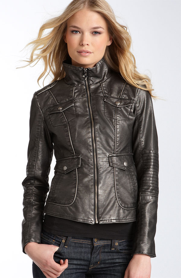 A Little More Beautiful: Fall Fashion Trend 2010: Leather Jackets