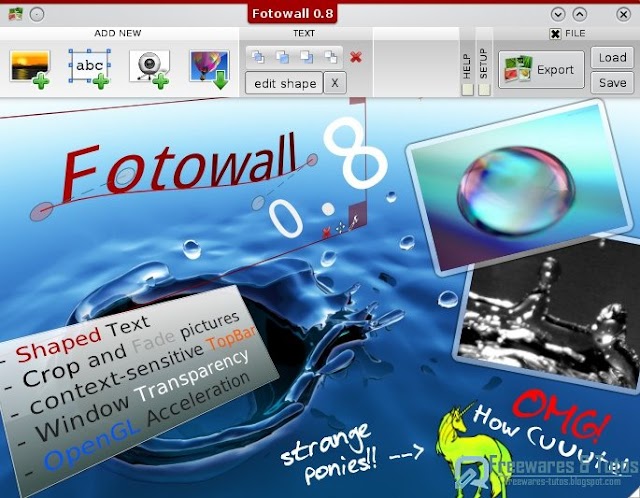 Fotowall : un logiciel intuitif pour faire des montages avec ses photos