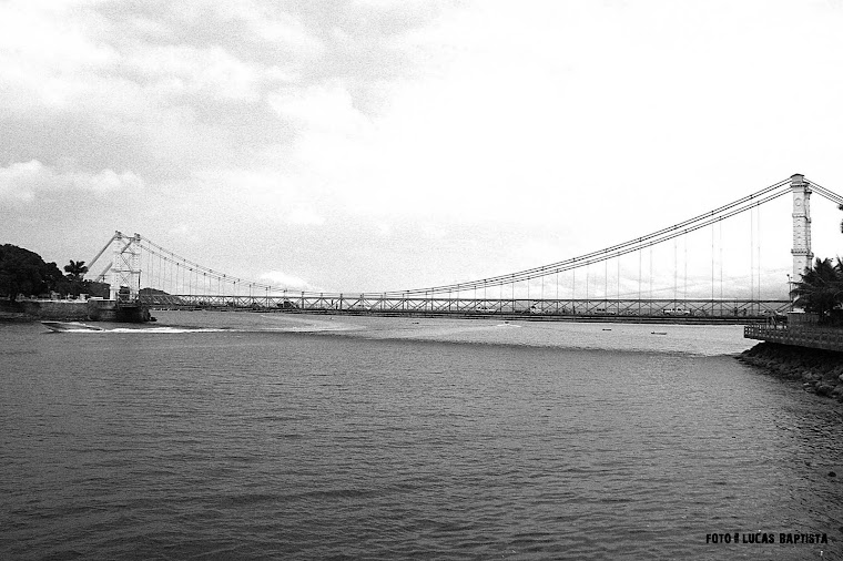 Ponte pênsil - São Vicente - SP