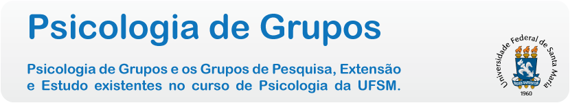PSICOLOGIA DE GRUPOS - UFSM