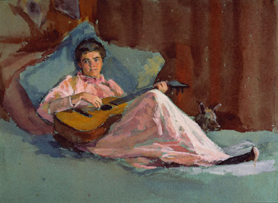 Musical Interlude (1910), Ellen Day Hale