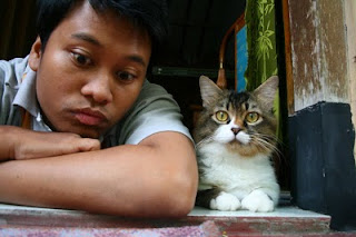 orang mirip kucing