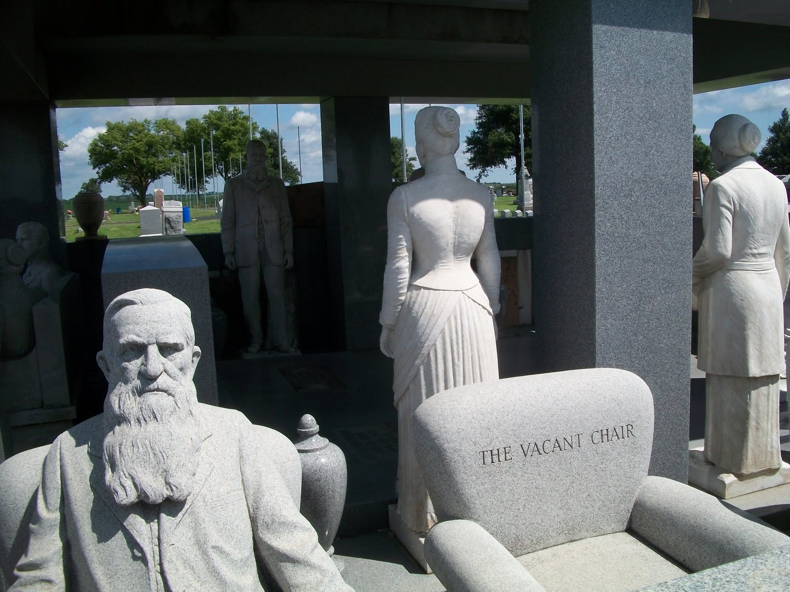 Life on the Road Davis Memorial in Hiawatha, Kansas