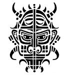 Tribal Tattoos With Image Mask Tribal Tattoo Designs Picture 1