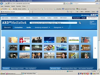 Fernsehen im Internet: "ARD-Mediathek"hat viel zu bieten