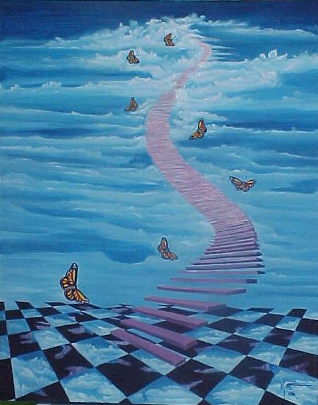 camino al cielo outline