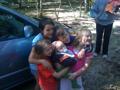 My kids with thier cousins