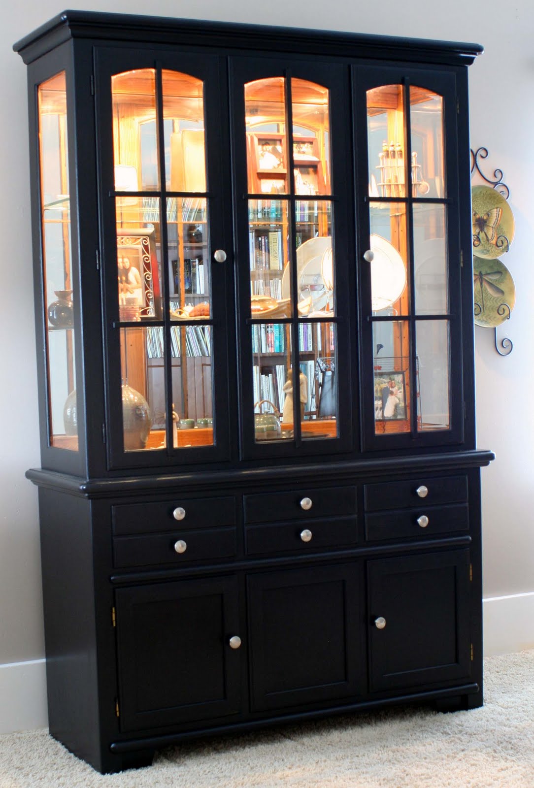 Dirt Cheap Decor! Hutch MakeOver