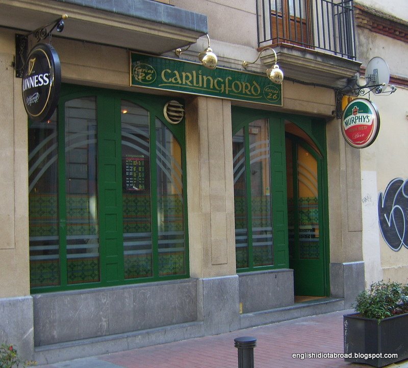 An English Idiot Abroad Bars, Music and Food in Vitoria