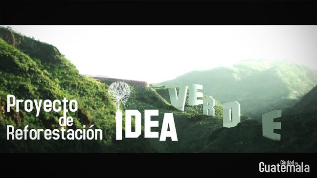 proyecto de reforestacion idea verde en ciudad de guatemala