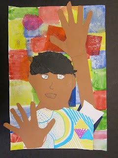 Art is Basic-- Art Teacher Blog: 3rd Grade Self Portraits