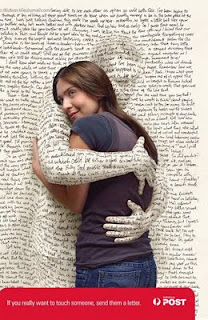 If you really want to touch someone, send them a letter.