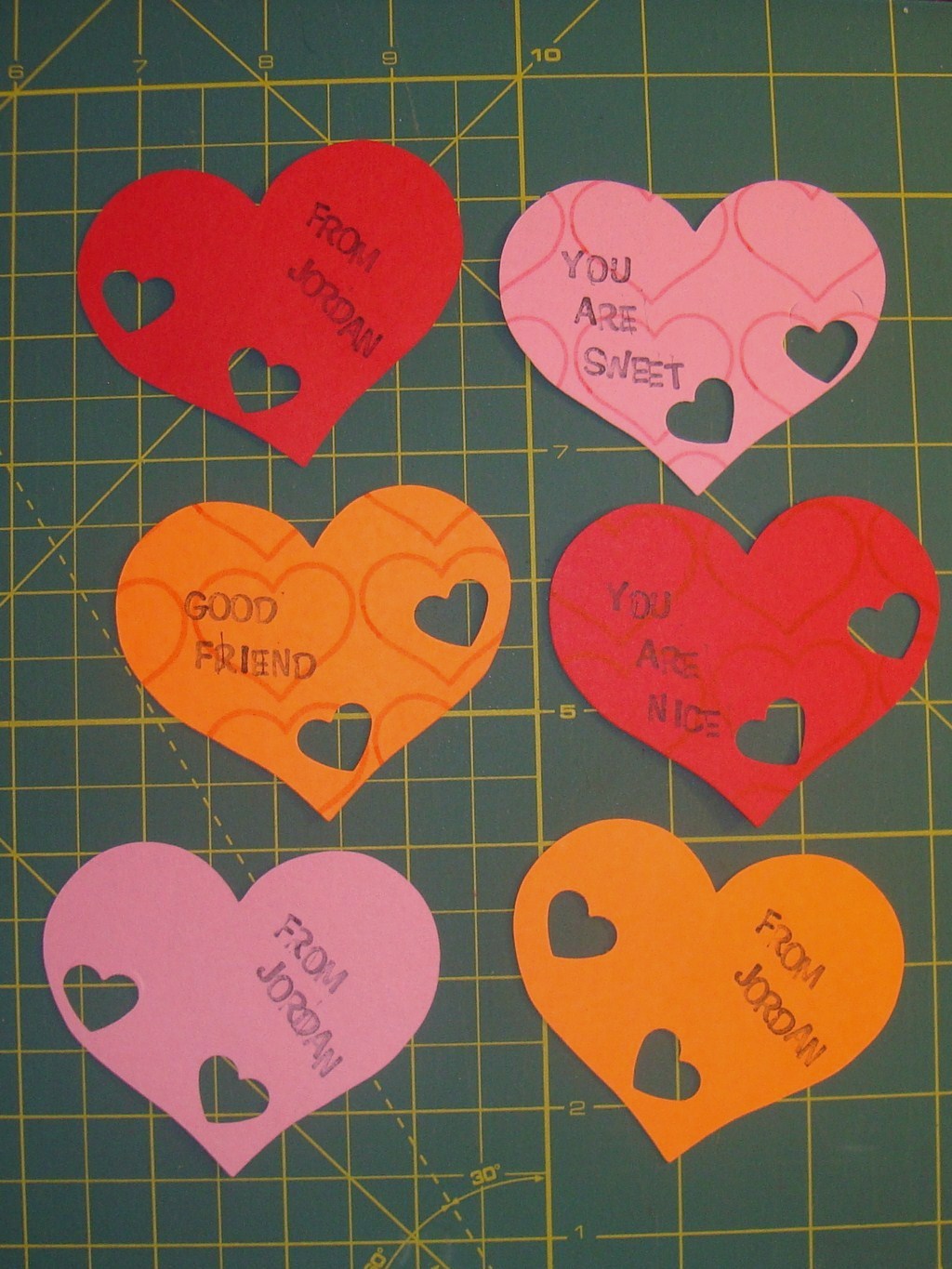 Handmade Happiness Kids Valentine's Cards with the Cricut