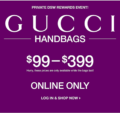 DSW Gucci Sale!!!