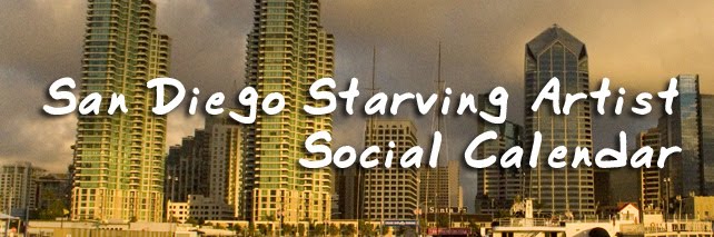 San Diego Starving Artist Social Calendar