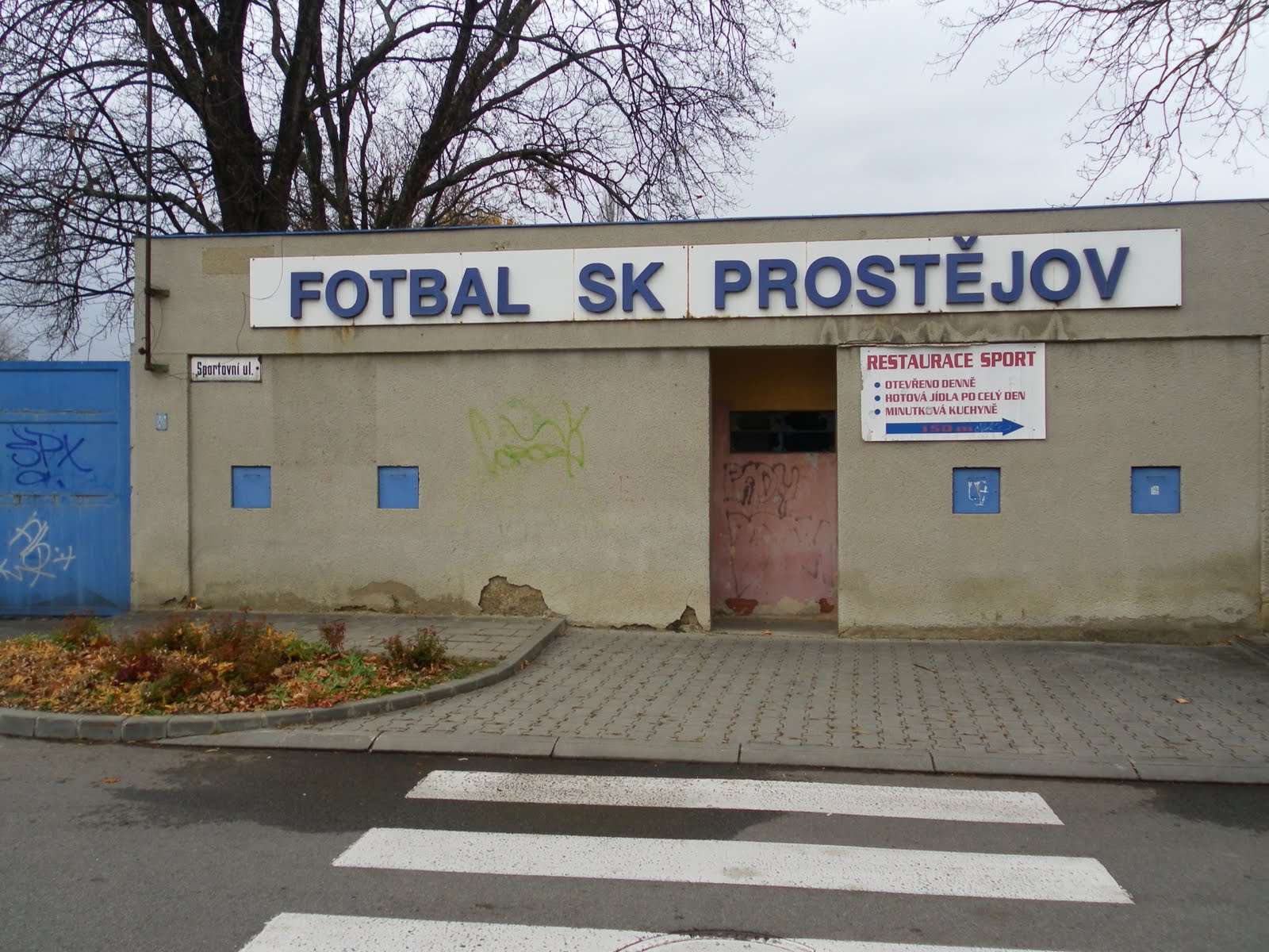 Kde je Stadion? 1.SK Prostějov What happened?