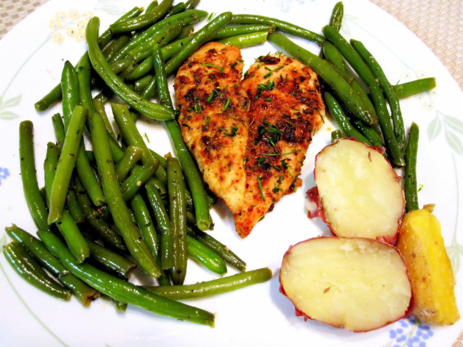 Magpie's Recipes: Today's dinner-Easy Baked Chicken