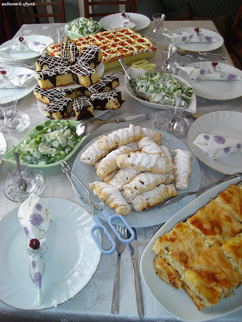 çay masası çay masası için menü önerisi