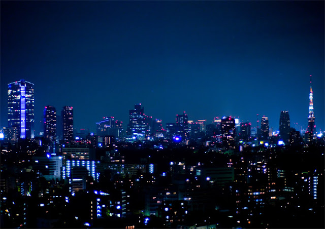 fotos de tokyo en la noche