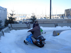 Snowmobiling AT THE PORT of Monaco