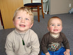 My two grandsons Lima and Zeke