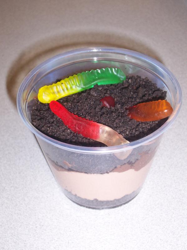 Jello Pudding Dirt Cups