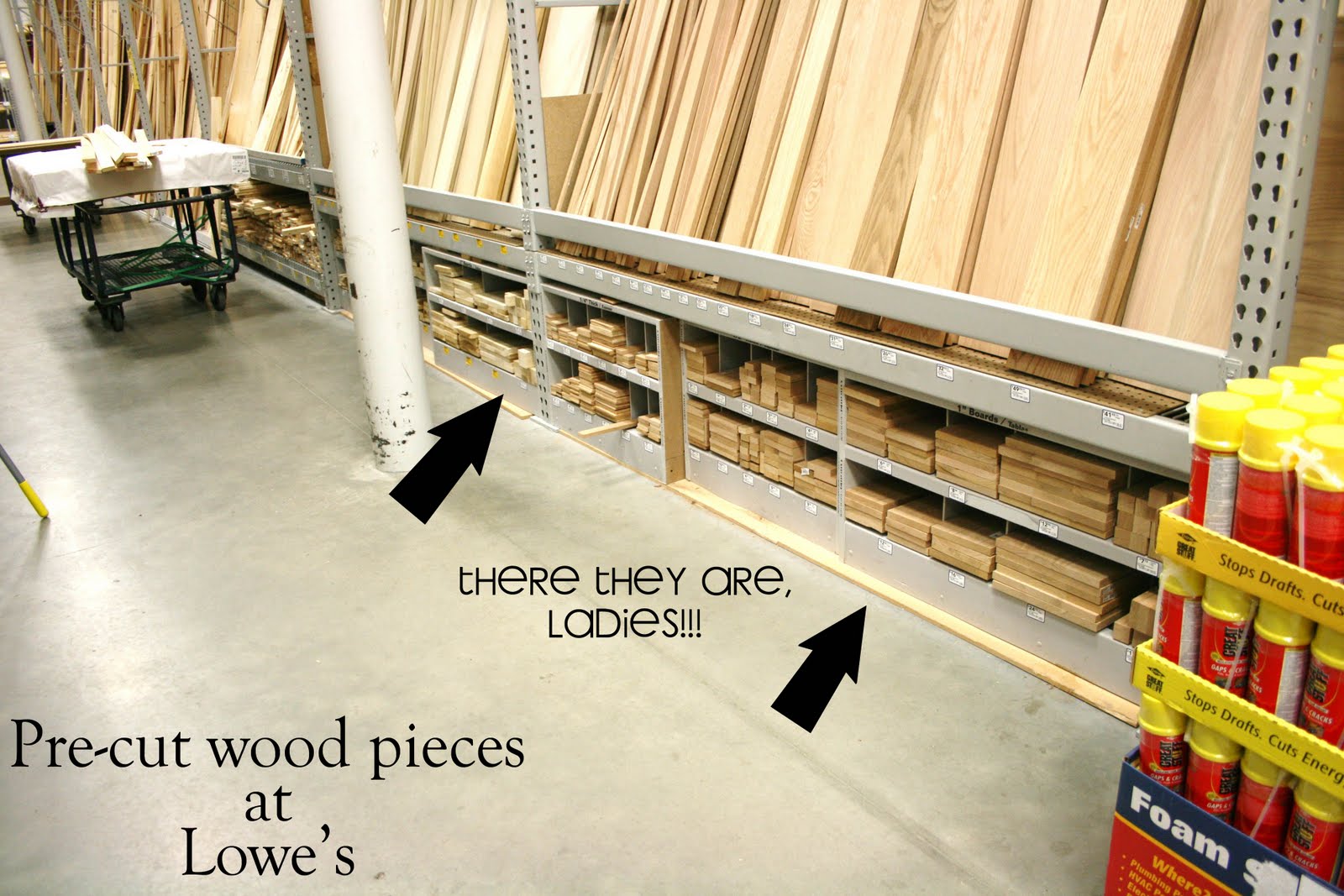 Where to find Precut Wood