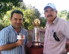 Con Alonso Diego y el trofeo 2008