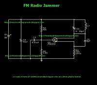 FM Radio Jammer circuit diagram