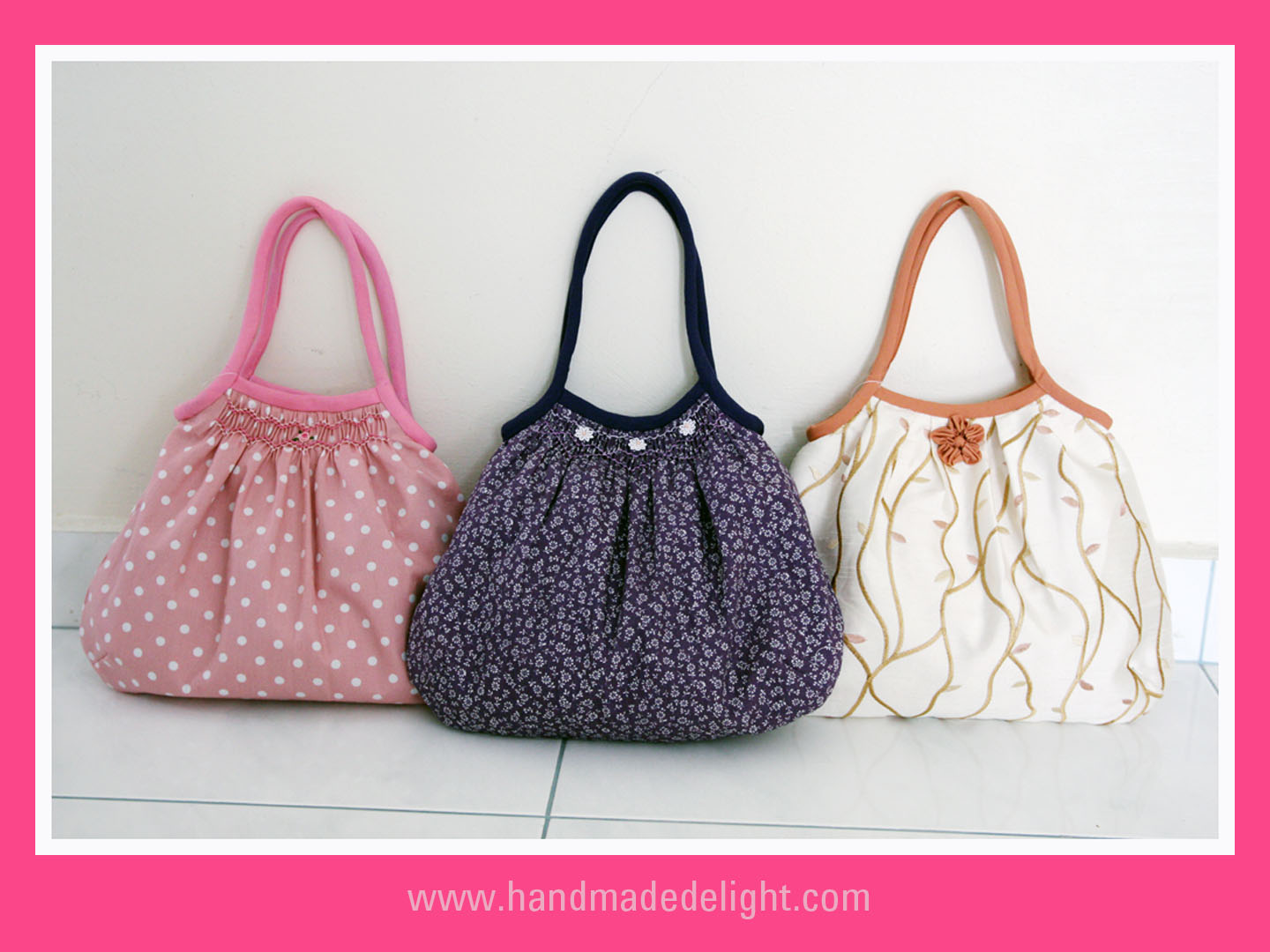 Handmade Delight: Smocked Bags