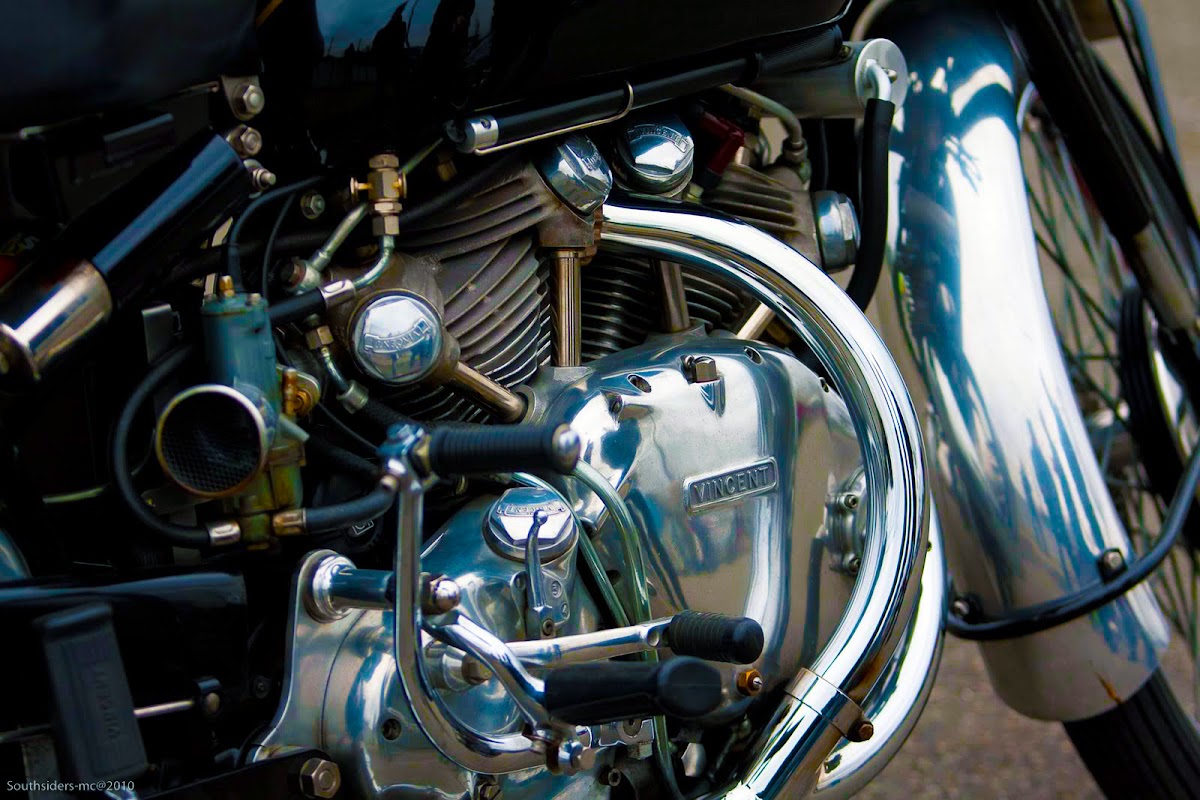 1951 vincent rapide - motor | photo by southsiders