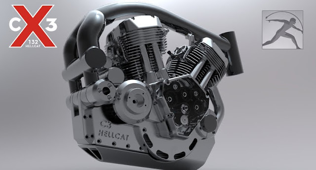 2010 confederate hellcan engine by S&S