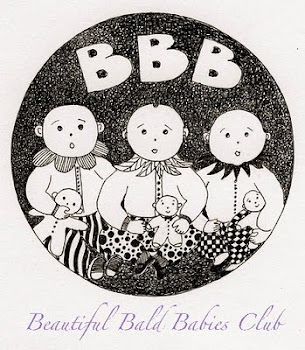 Member of the 'Beautiful Bald Babies Club'!