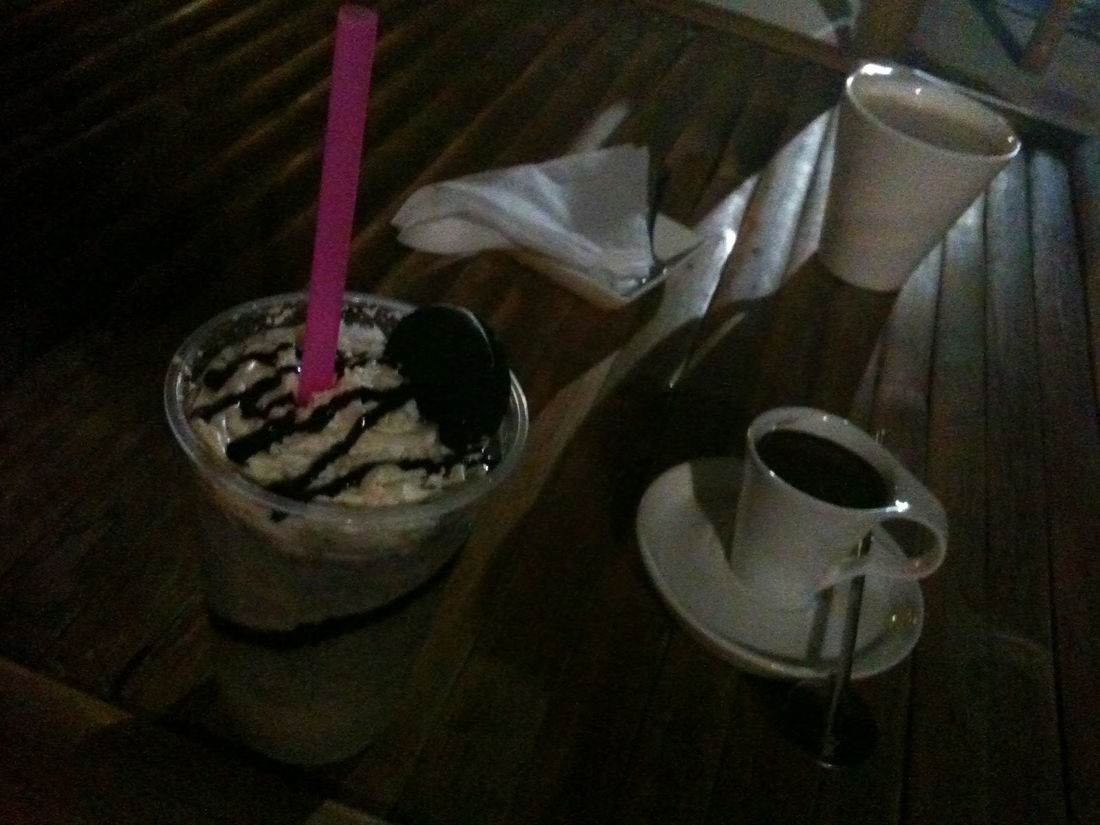 A Little Oryx in Qatar Cafe at the Pearl