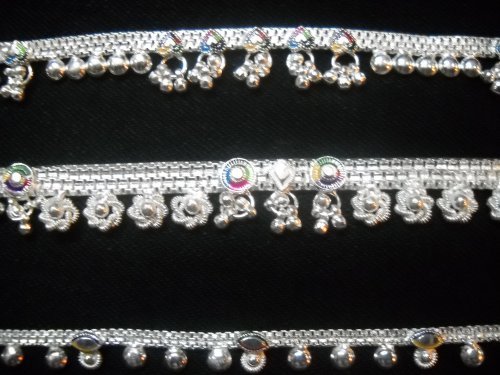 Payal Design S L PAYAL SILVER ANKLETS