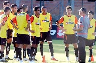 Atlético x Corinthians elenco+concentrado - Atlético x Corinthians
